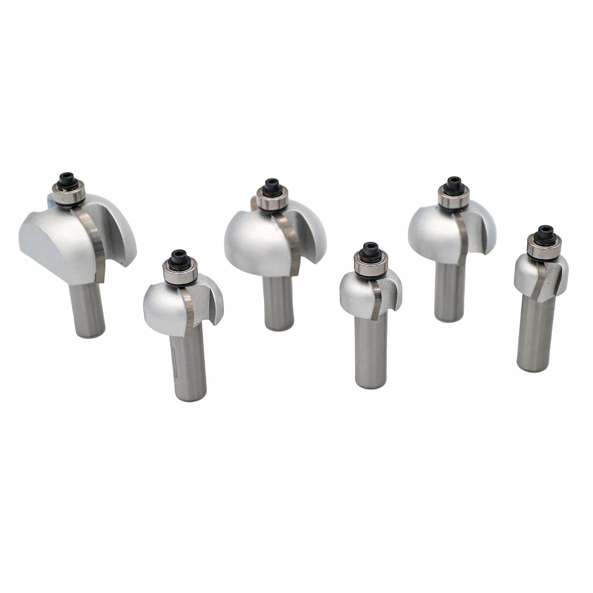 Infinity Tools 1/2" Shank 6-Pc. Cove Router Bit Set