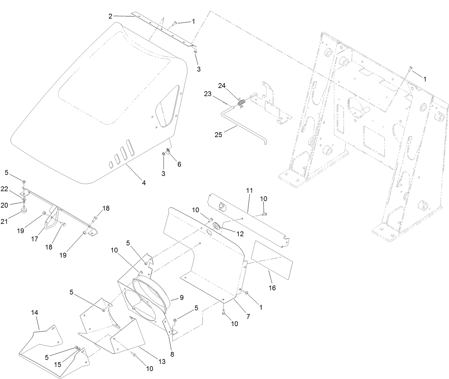 DECAL-SERVICE, TX 427 (Part #:139-8812)