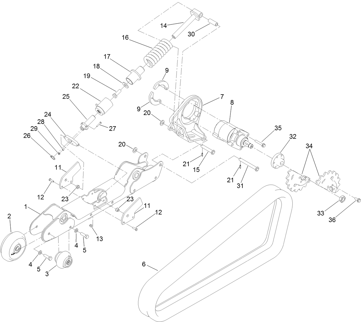 FRAME-TRACK, LH (Part #:138-4658)