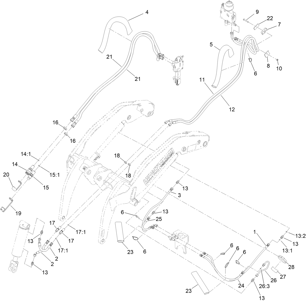 HOSE ASM (Part #:144-4112)