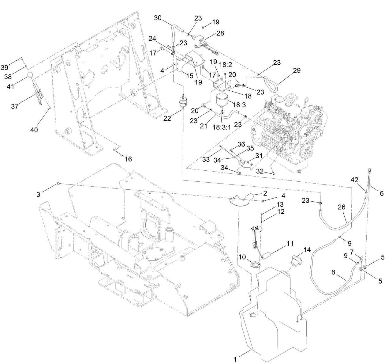 HOSE-FUEL (Part #:110-4107)
