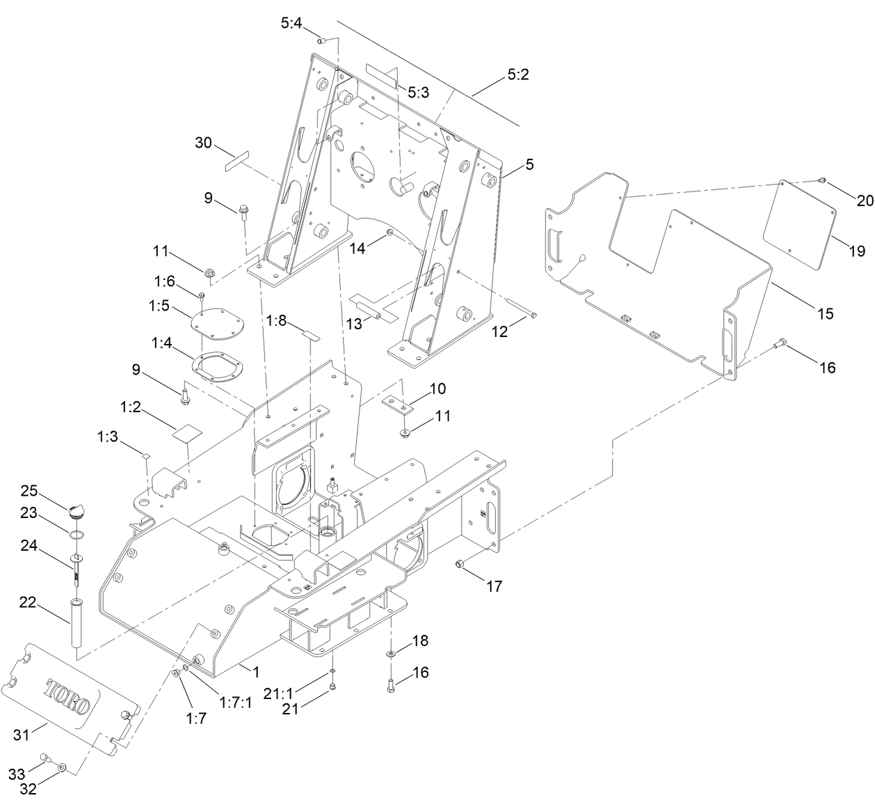 COUNTERWEIGHT-FRONT (Part #:99-6166-01)