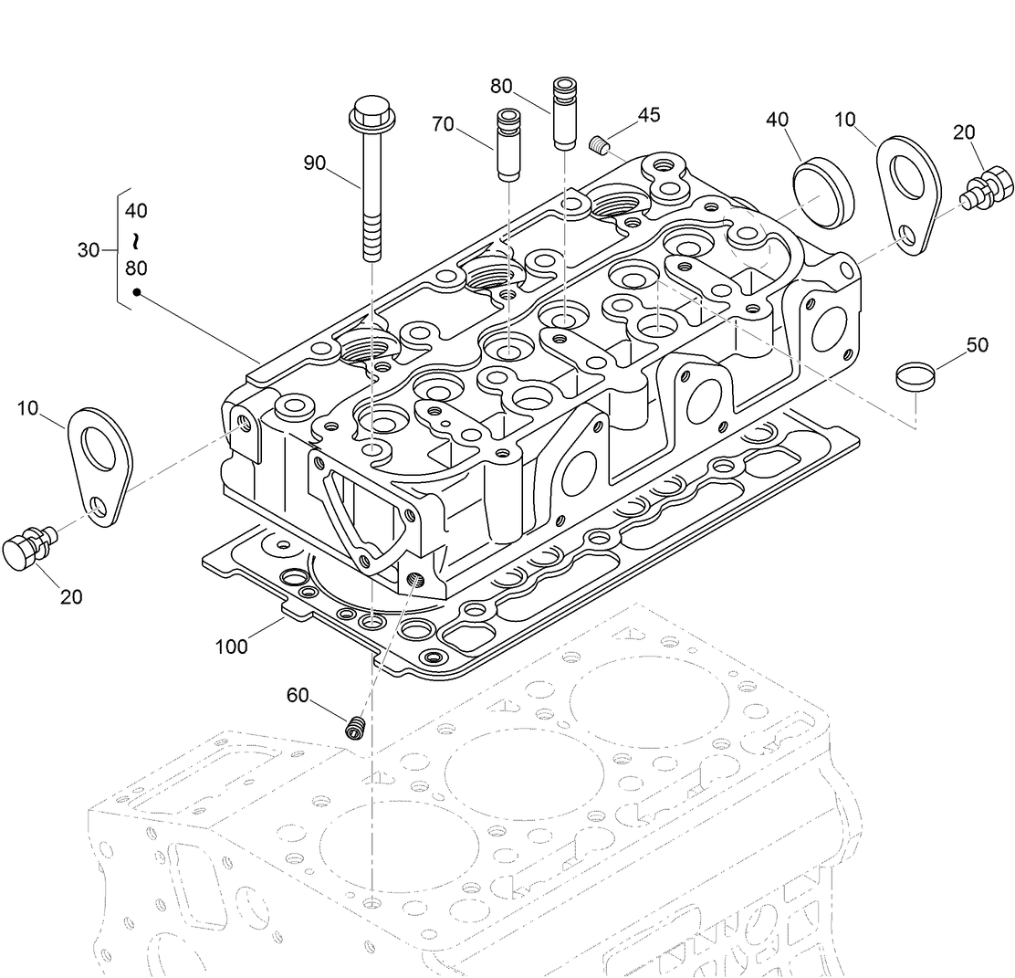 CYLINDER HEAD ASM (Part #:130-1533)