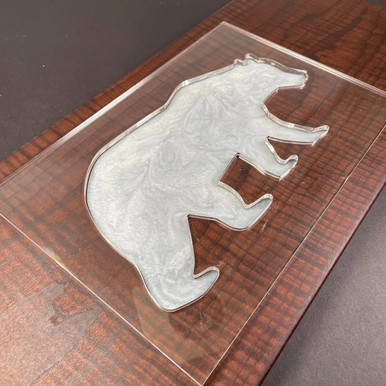 Bear Router Template (Clear Acrylic)