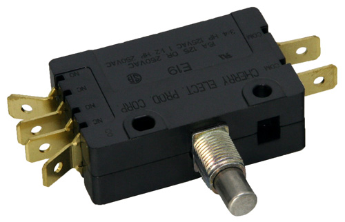 Hustler OEM 023002 Double Pole - Six Prong Brake Safety Switch Fits Hustler Trimstar (2020 - Current Models - Including Early Model 929273, 930412).