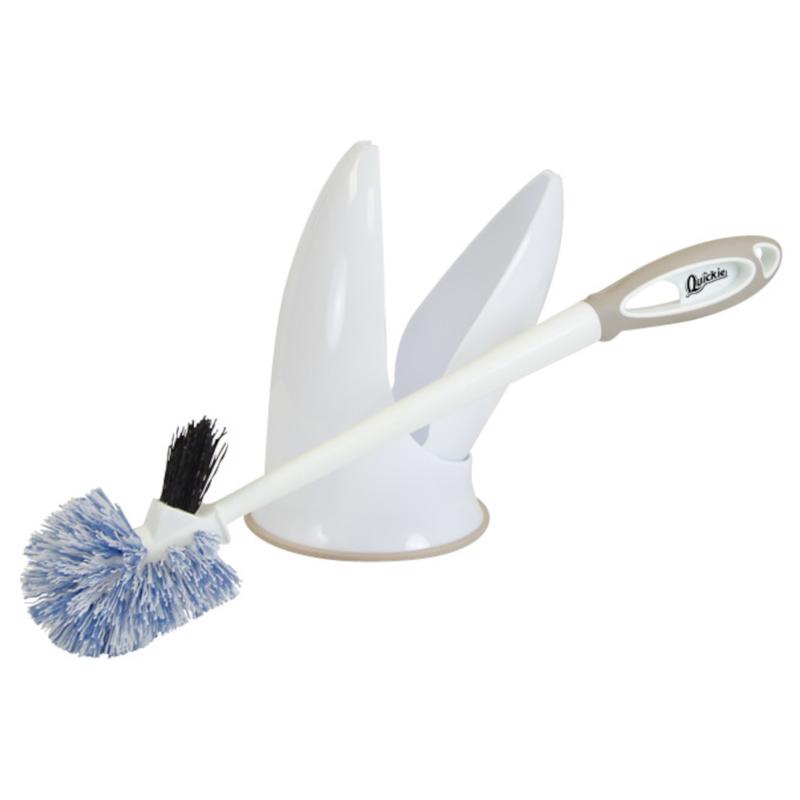 Quickie 315MB Home Pro 3.5 in. W Plastic/Rubber Handle Brush and Caddy