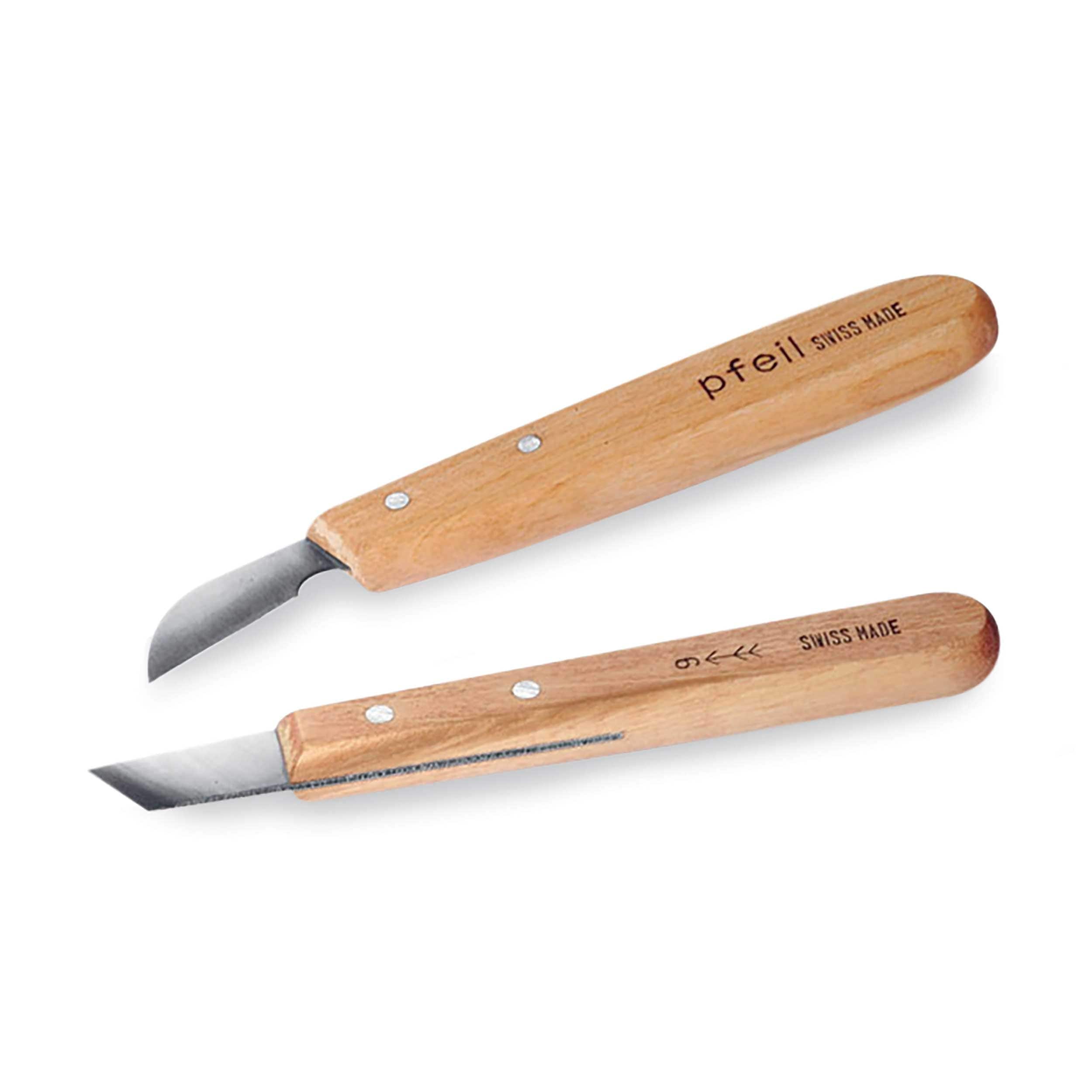 2 pc Chip Carving Set