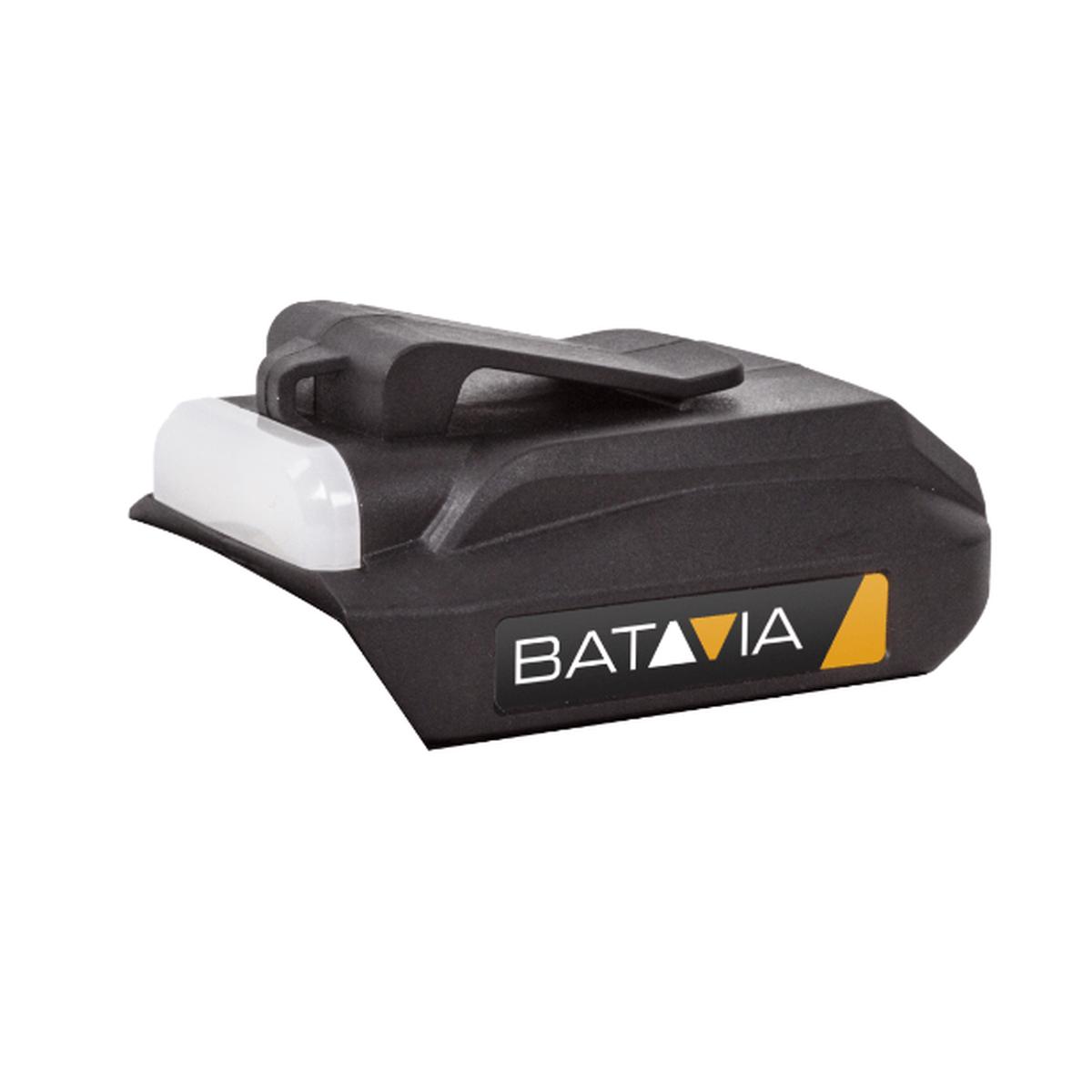18V USB Battery Adapter with Flashlight