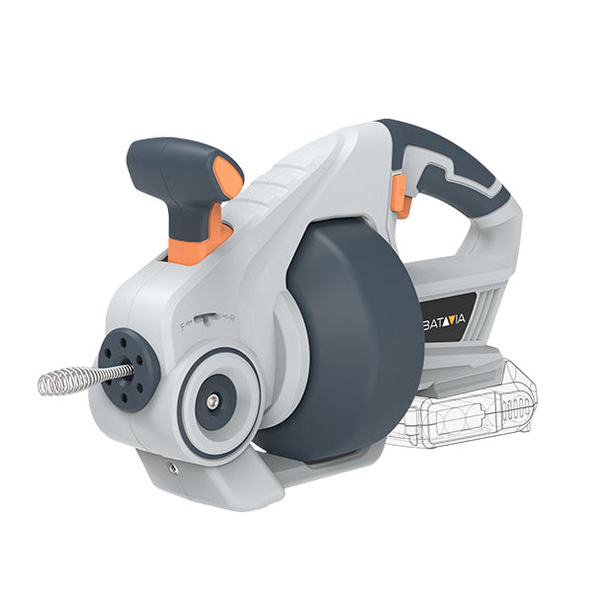 18V Cordless Drain Cleaning Auger – 6.8 m