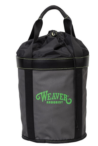 Small Rope Bag - Charcoal and Green