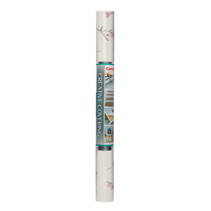Contact 09F-C9AS13-12 Con-Tact 9 ft. L X 18 in. W Sweet Pea Shelf Liner
