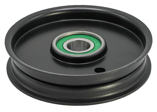 Hustler OEM 607525 Hydraulic Drive Flat Idler Pulley (4.00") Fits TrimStar (2010 - Current), FasTrack (2015 - Current) Models.