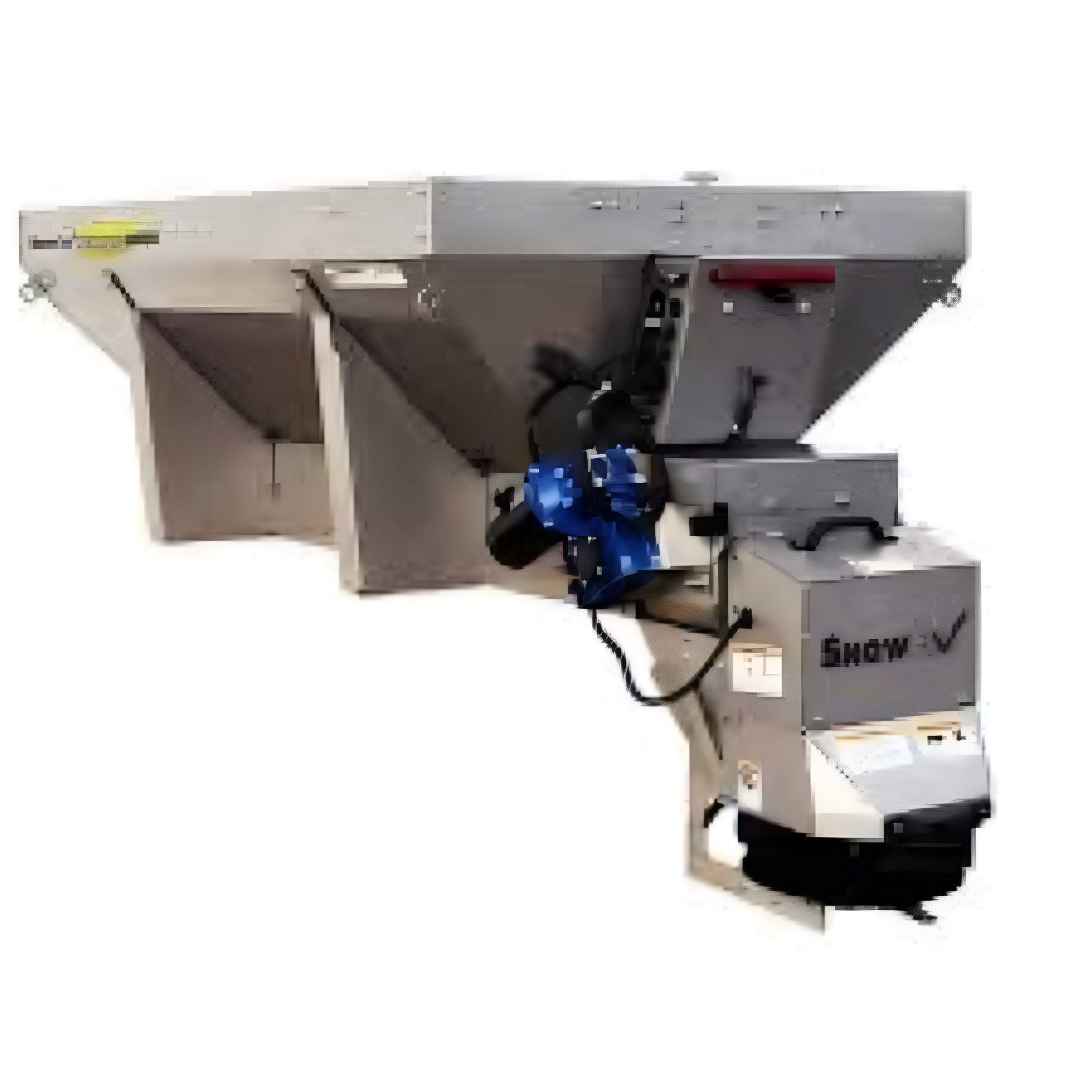 SNOWEX RENEGADE Stainless Steel Hopper Spreader 86420
