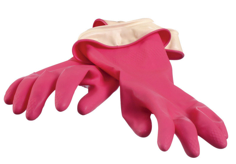 Casabella 8546040 Latex Cleaning Gloves S Pink 1 pair