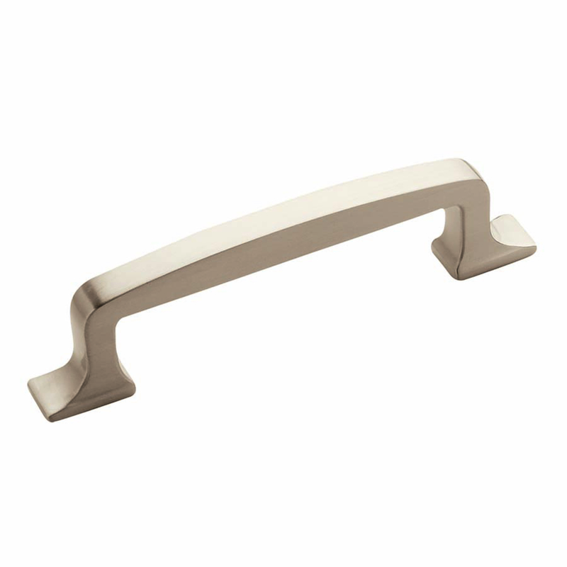 Amerock BP53720G10 Transitional Arch Cabinet Pull 3-3/4 in. Satin Nickel Silver 1 pk