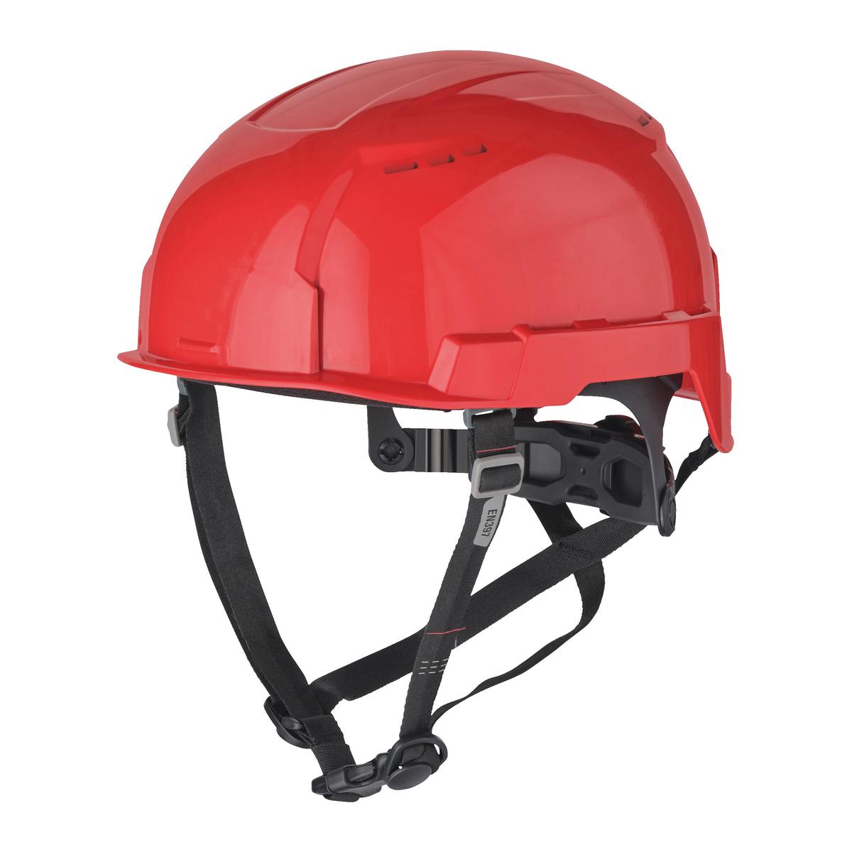 Milwaukee industrial climbing helmet BOLT200 red unventilated 4932479254