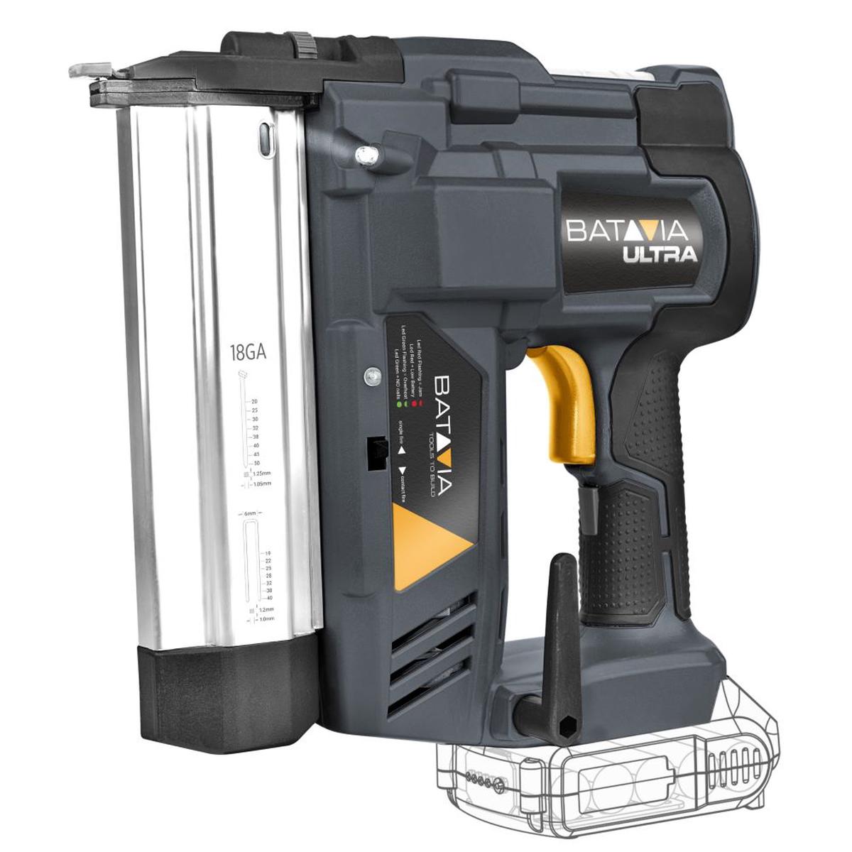 18V Cordless Combi Tacker 18GA Ultra
