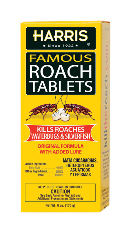 Harris HRT6 Famous Roach Killer Solid 6 oz