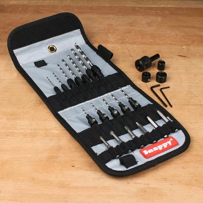 Make it Snappy Tools 25-Piece Countersink & Quick Change Drill Set