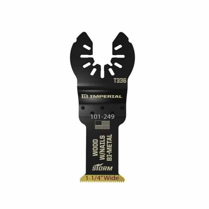 Imperial Blades 1-1/4" Wood with Nails Storm Blade - Universal Fit