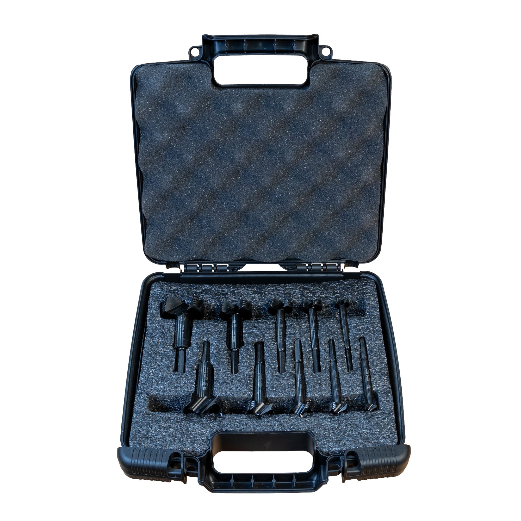 Famag 10-Pc. Bormax HSS Forstner Bit Set w/ Custom Case