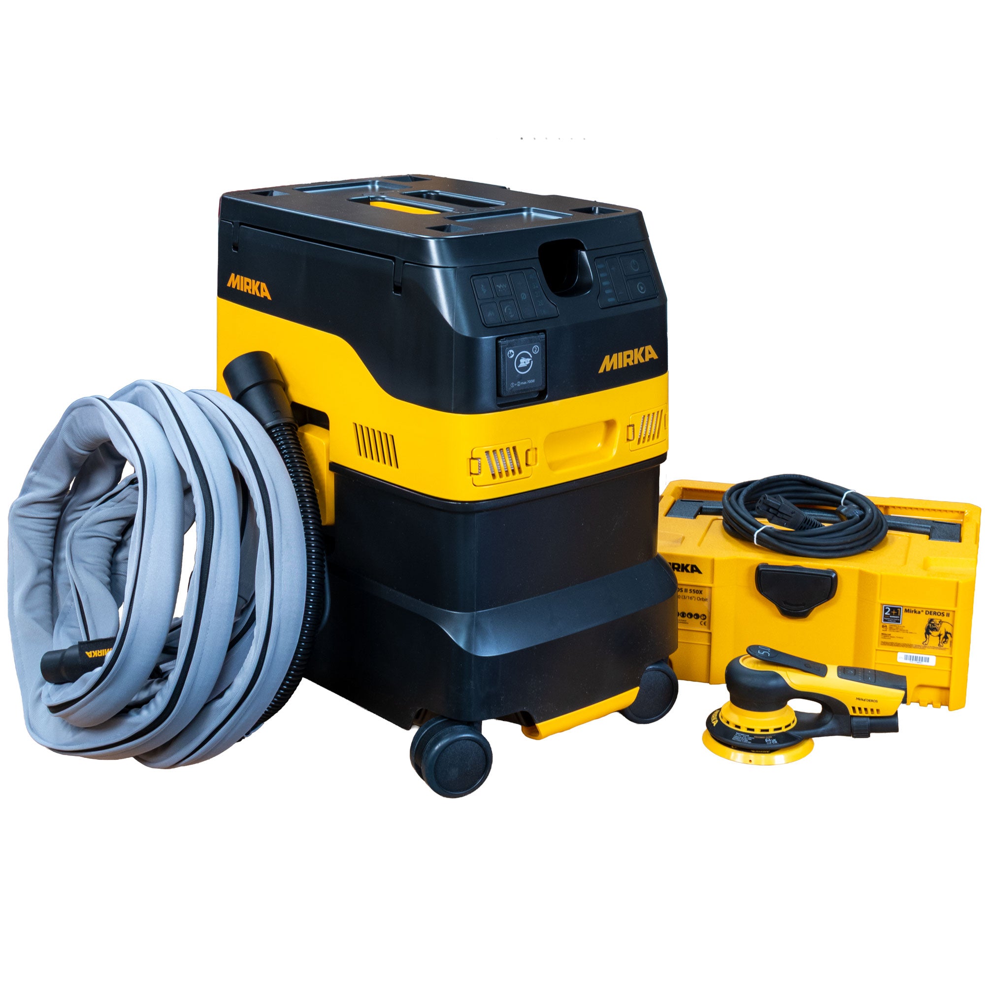 Mirka Dust-Free System GEN II with 5" DEROS II + DEXOS 1230