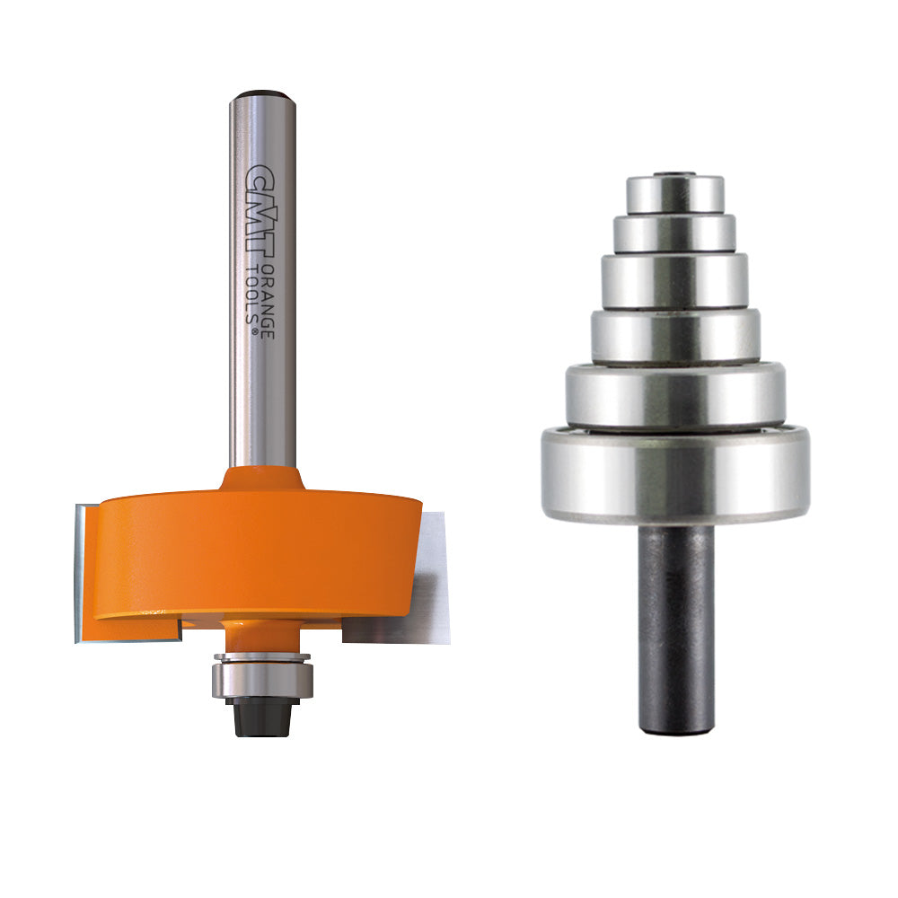 CMT 835.001.11 RABBETING SET D=1-3/8”x1/2” H=0 to 1/2” S=1/4”