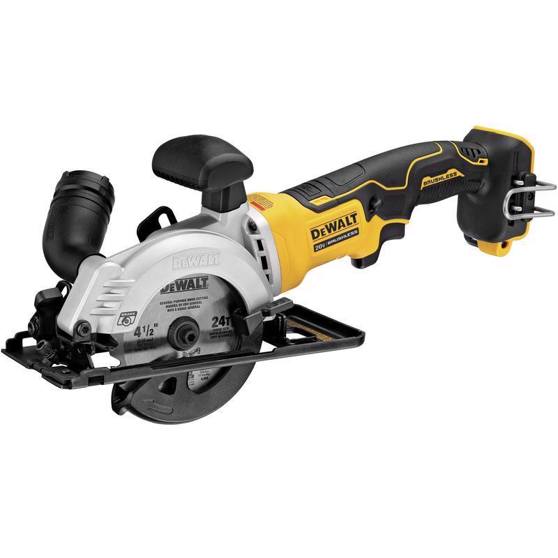 Dewalt DCS571B 20V MAX ATOMIC 4-1/2 in. Cordless Brushless Compact Circular Saw Tool Only