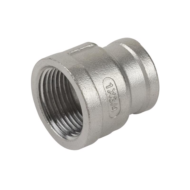 B&K SF-815 Proline 1/2 in. FIP X 3/8 in. D FIP Stainless Steel Reducing Coupling