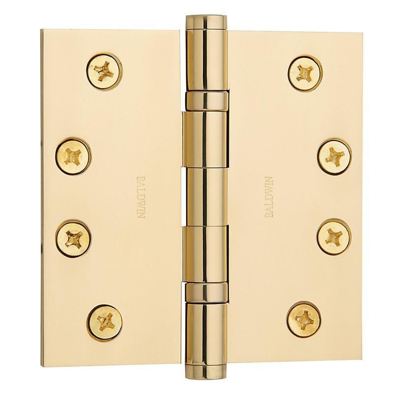 4" X 4" Baldwin Ball Bearing Architectural Hinges - Multiple Finishes Available - Single Hinge