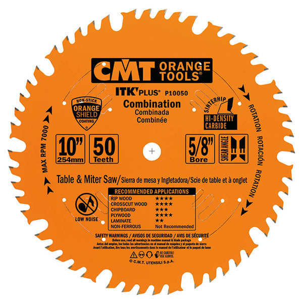CMT P10050 ITK-PLUS COMBINATION 10”x0.094”x0.063”x5/8” T=50 FLAT+ATB+SHEAR
