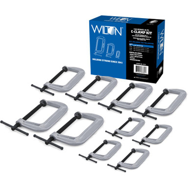 Wilton WL9-11117 10-Pc 140 Series C-Clamp Kit
