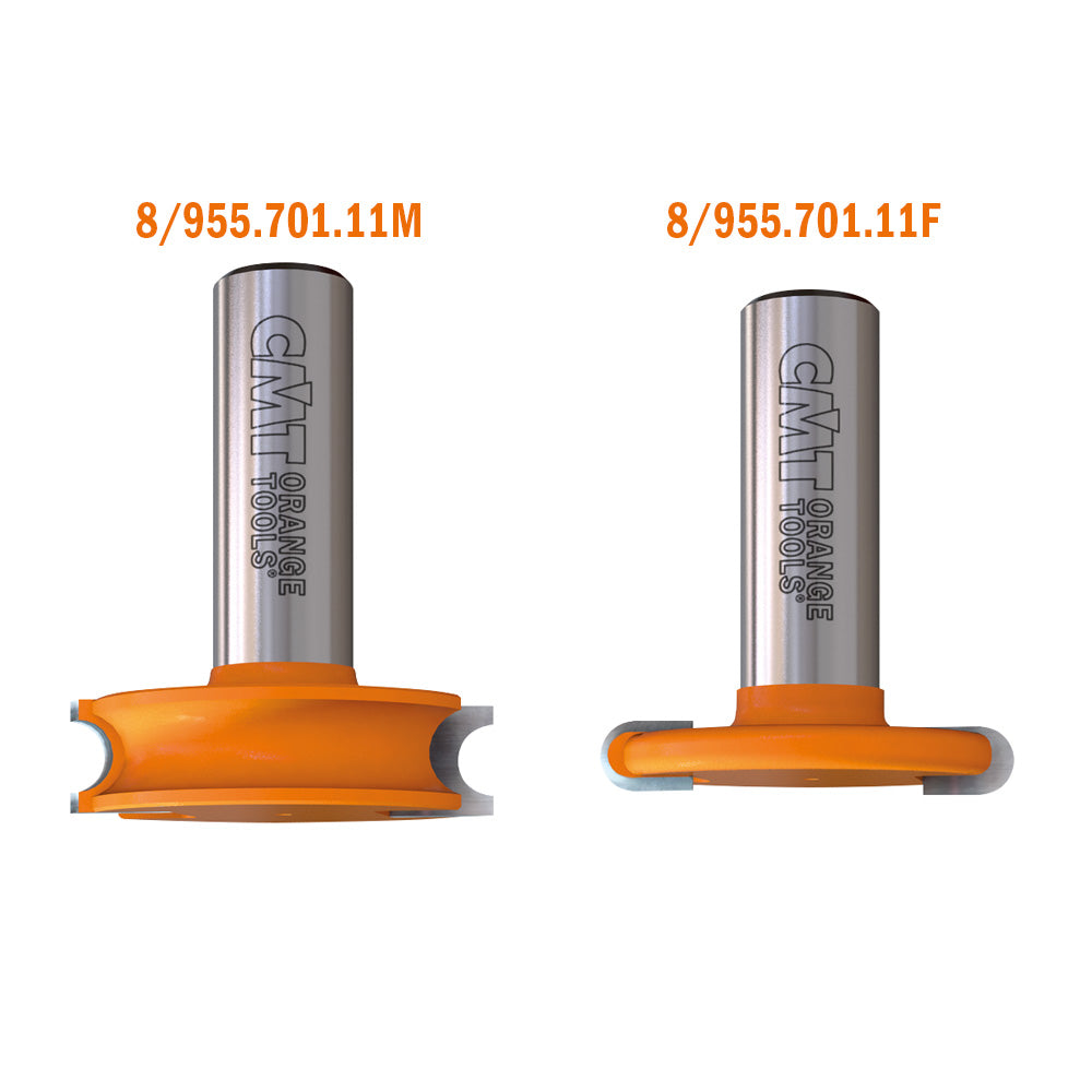 CMT 855.701.11 FLUTE & BEAD SET D=1-1/2” R=1/8” S=1/2”