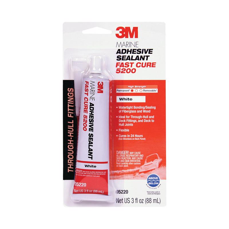 3M 05220 MARINE SLNT 5200 WHT 3OZ