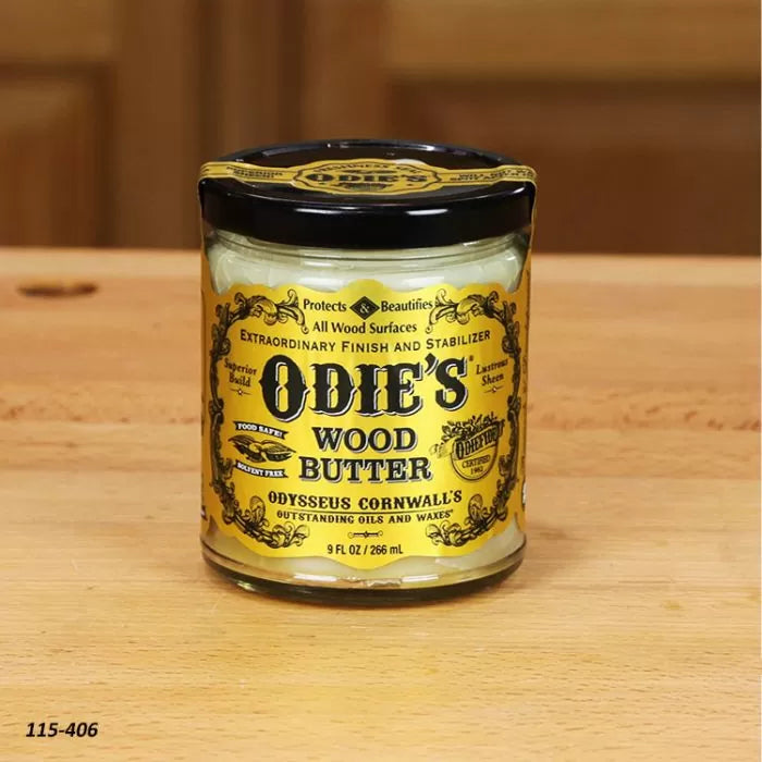 Odie's Oil Wood Butter Food Safe Wood Finish - 9 oz. Jar
