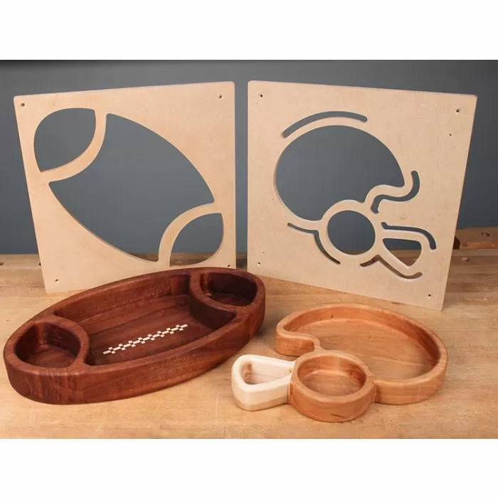 Infinity Tools 2-Pc. GameDay Tray Templates