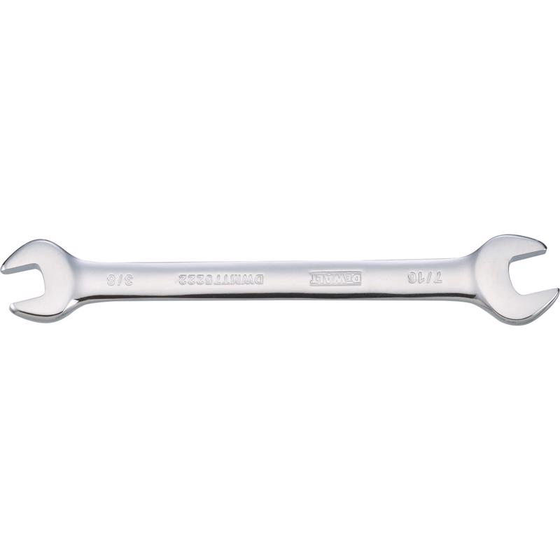 Dewalt DWMT75222OSP 3/8 in. X 7/16 in. SAE Open End Wrench 1 pc