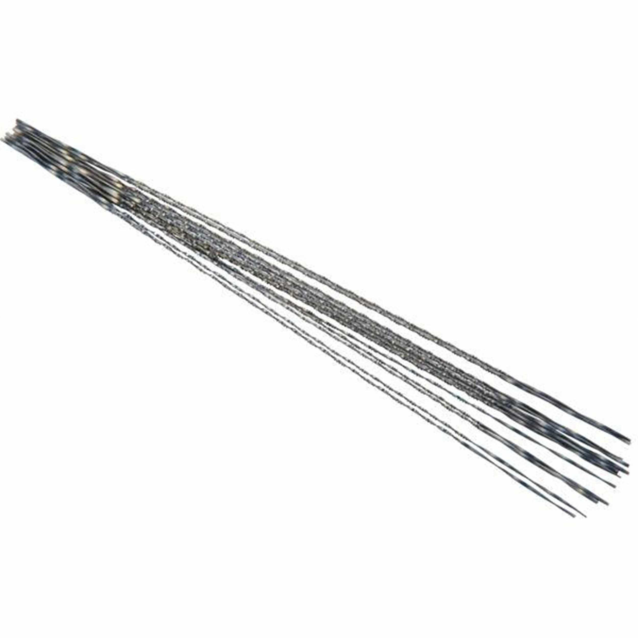 Spiral Tooth Scroll Saw Blade .032" x #0 x 46 TPI, 12 Pack