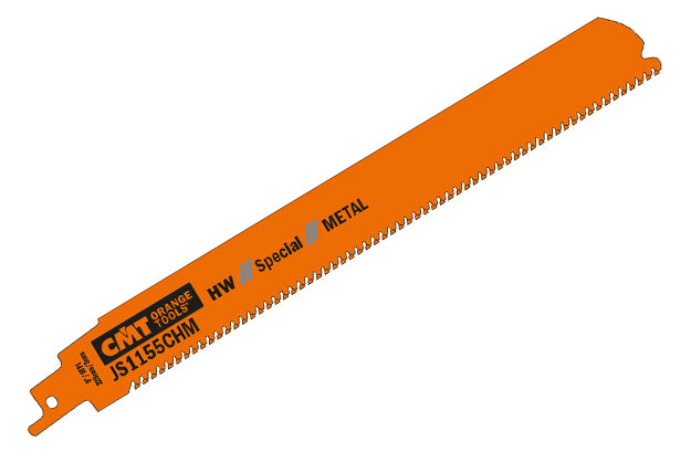 CMT JS1156XHM-3 RECIPROCATING CARBIDE BLADES 9”x 6-8TPI for WOOD&METAL (3-PCS.)
