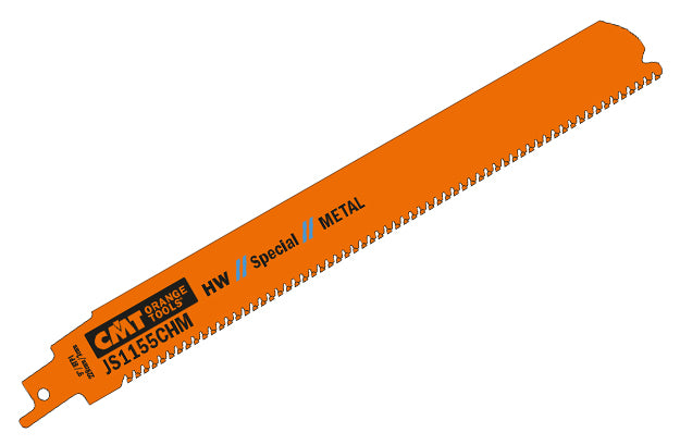 CMT JS1155CHM-3 RECIPROCATING CARBIDE BLADES 9”x 8TPI for METAL (3-PCS.)
