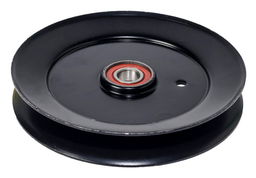 Hustler OEM 796714 Mower Deck 6 in. V-Idler Fits Hustler Super Z, Super Z HD (2011 - Current 60" Rear Discharge); Super 104, Super 88 (All Models); Select X-ONE Model (REAR DISCHARGE); Super SF and Diesel Z Models (All Models).