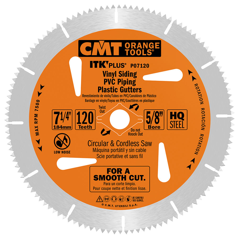 CMT P07120-X10 ITK-PLUS VINYL VINYL SIDING/PVC PIPING/PLASTIC GUTTERS 7-1/4”x5/8”