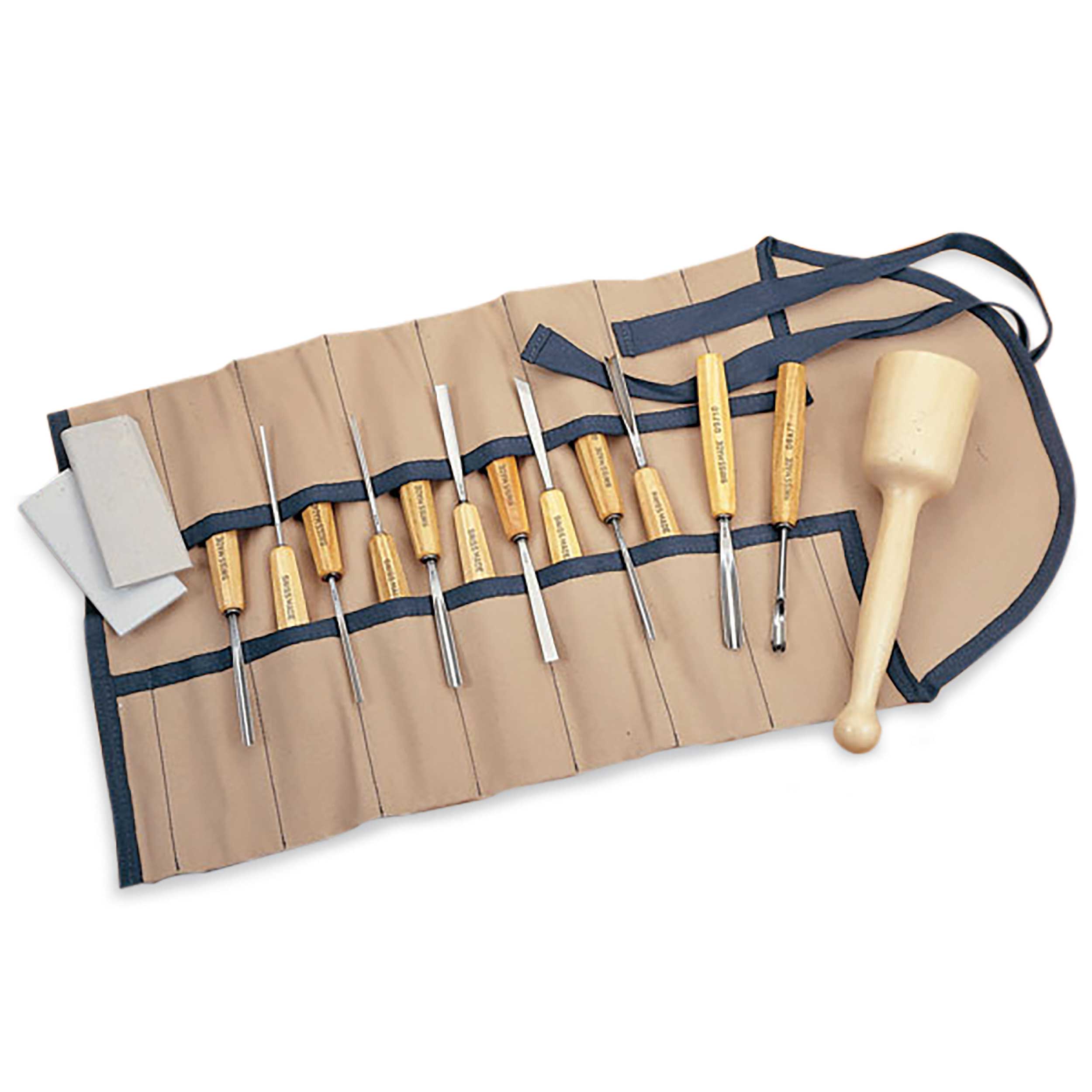 Carving Tool Set - Intermediate Size- 16 Piece