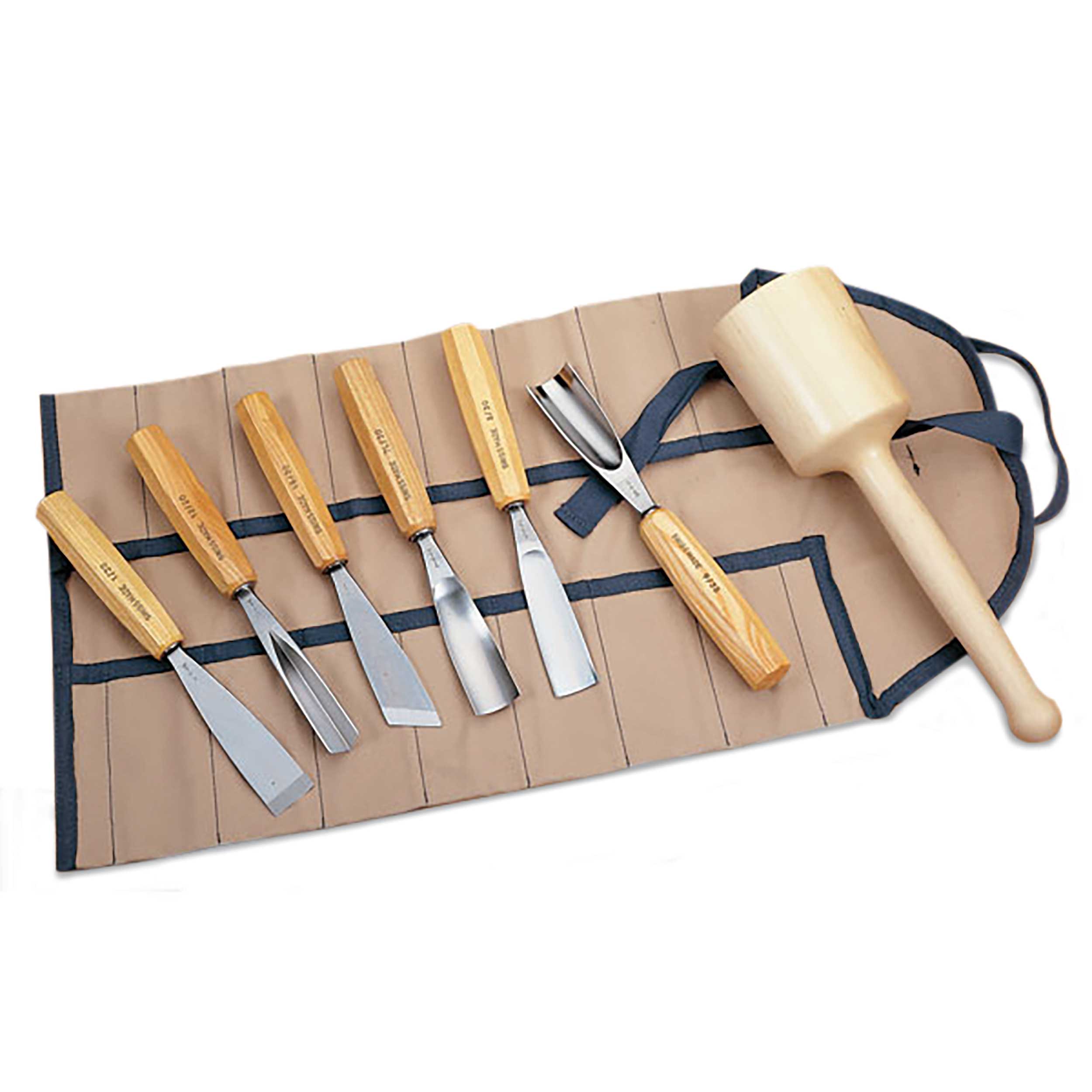 Carving Tool Set - Sculpter's Full Size - 8 Piece