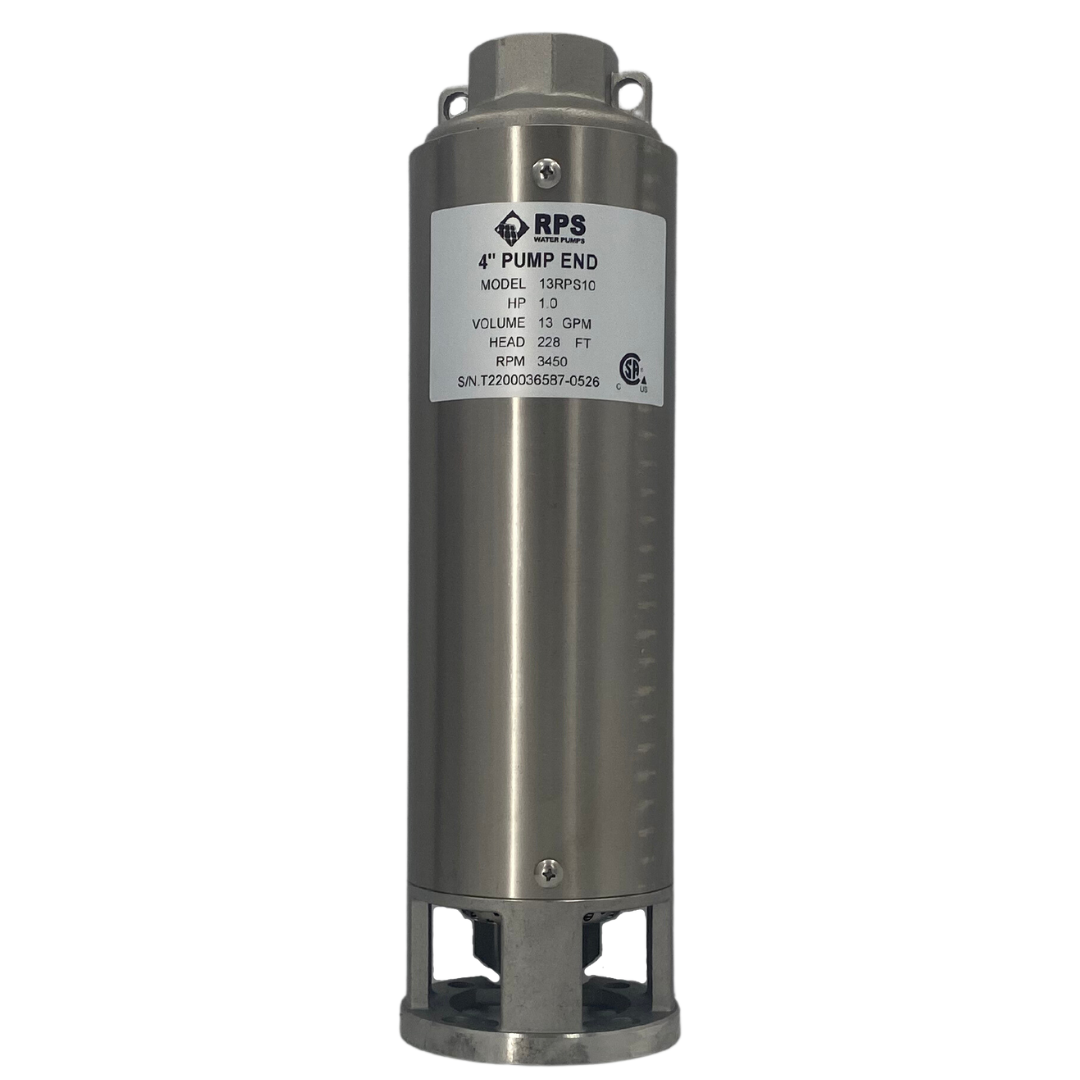 RPS Core Series 13RPS10 4" Submersible Pump End | Engineered Impeller | 15-21 GPM