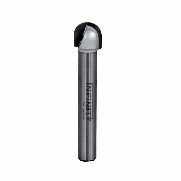 Infinity Tools 1/4" Shank Roundnose Router Bits