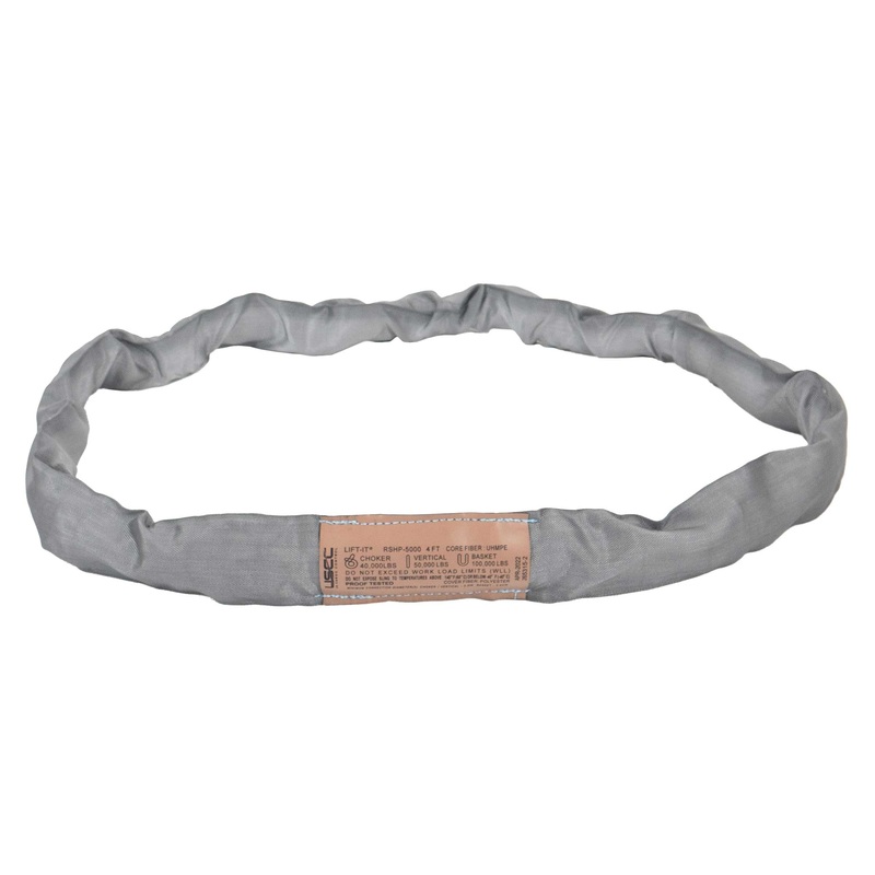 14' x 4" High Performance Roundsling | Vertical Cap: 50,000 lbs.