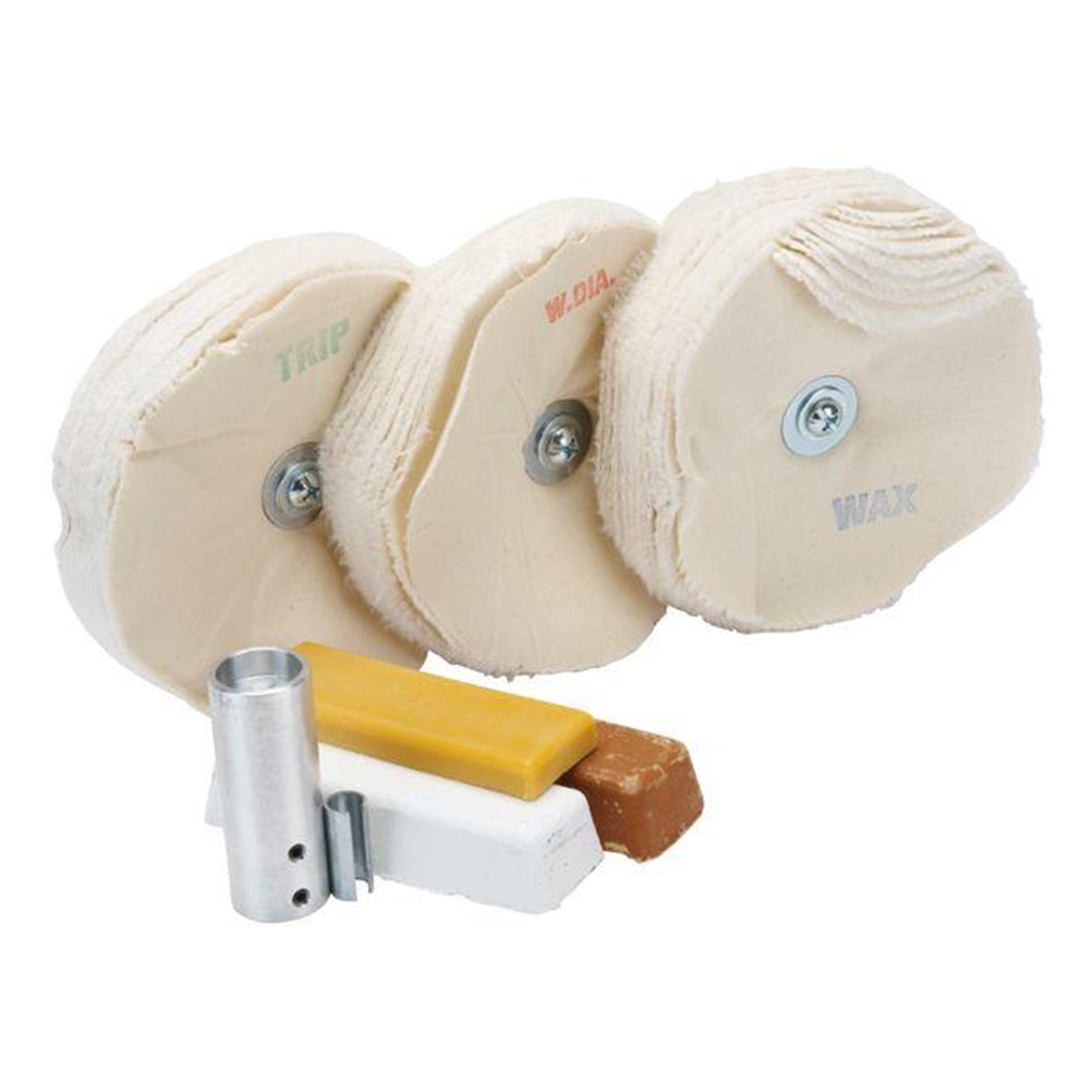 Wood Buff Buffing System for Lathes
