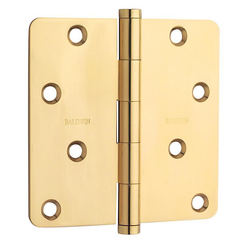 Baldwin Residential Hinges, 4" Inch With 1/4" Inch Radius Corners - Sold Individually