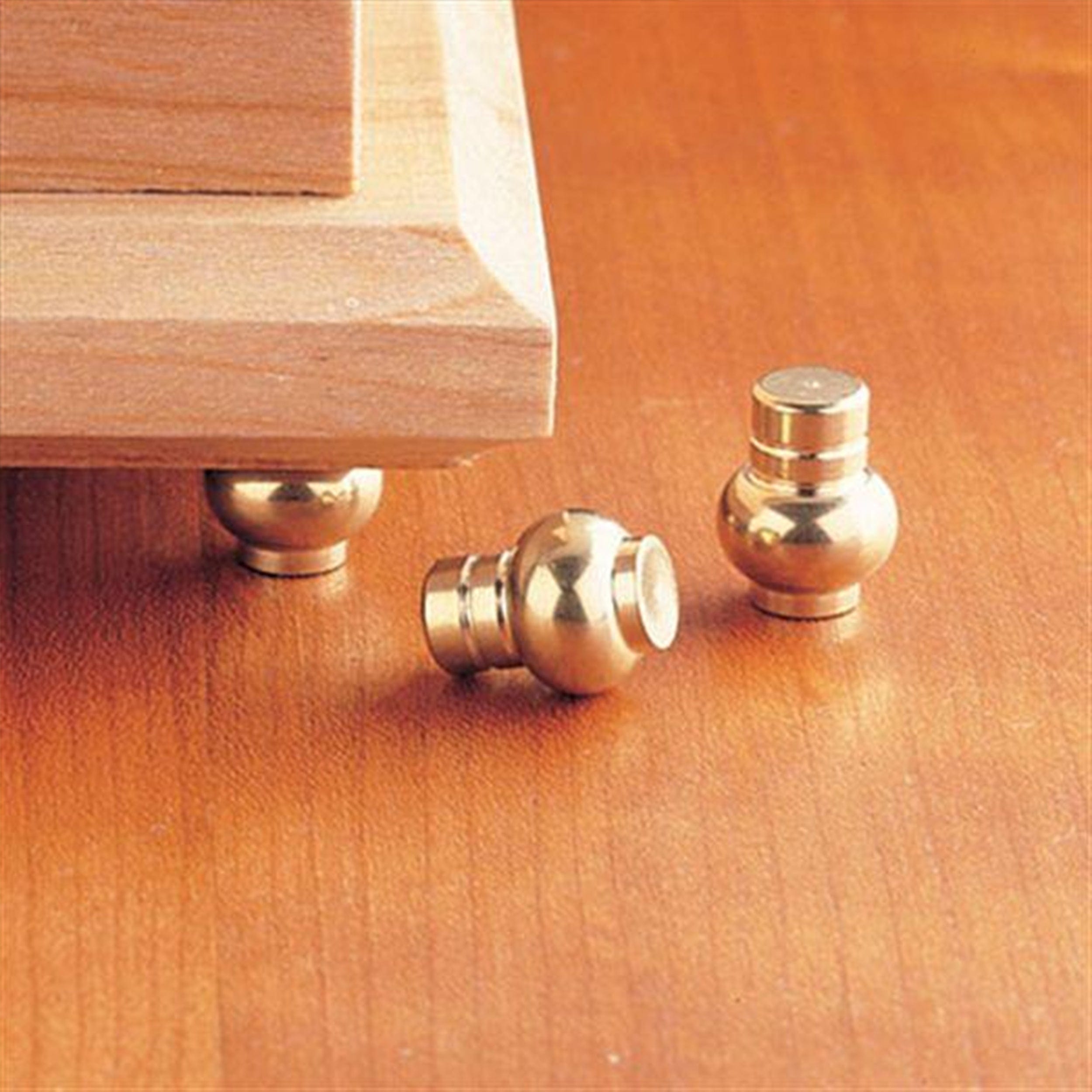 Jewelry Box Feet - Brass - 4 Pack